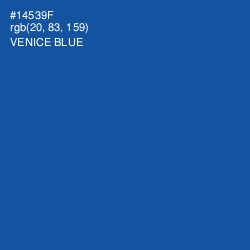 #14539F - Venice Blue Color Image
